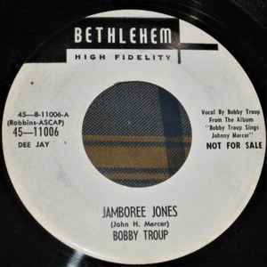 Bobby Troup - Jamboree Jones album cover