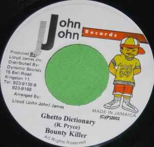 Bounty Killer - Ghetto Dictionary