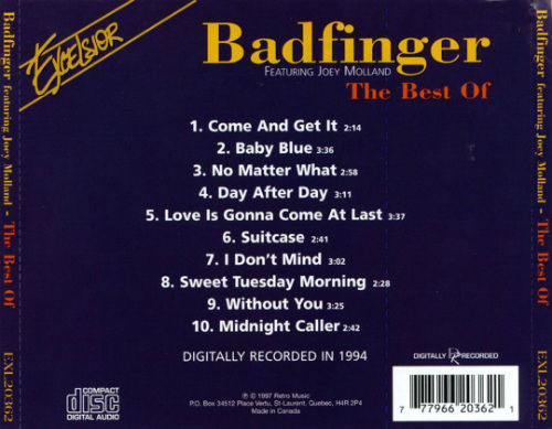 Badfinger – The Best Of (2013, CD) - Discogs