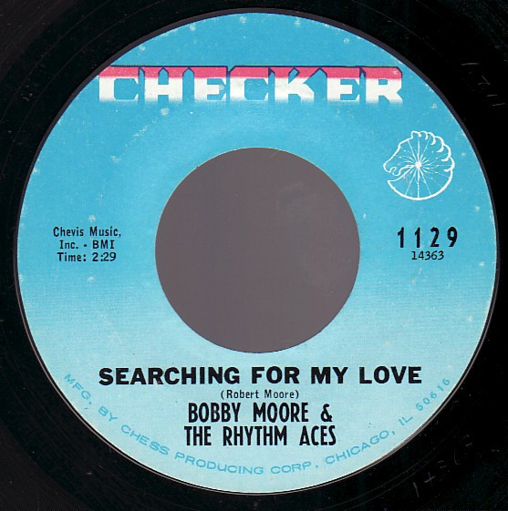 Bobby Moore & The Rhythm Aces – Searching For My Love (1966, Vinyl