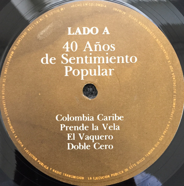 baixar álbum Francisco Zumaqué - 40 Años De Sentimiento Popular
