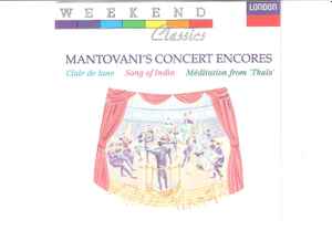★Mantovani's Concert Encores / Weekend Classics