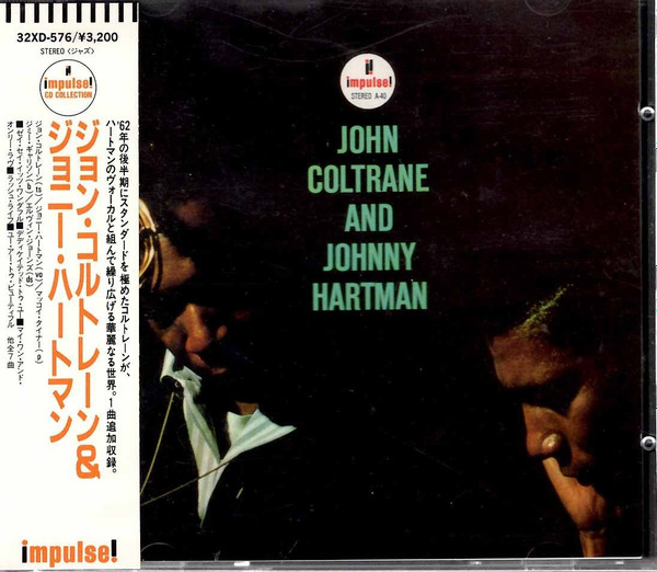 John Coltrane And Johnny Hartman (1987, CD) - Discogs