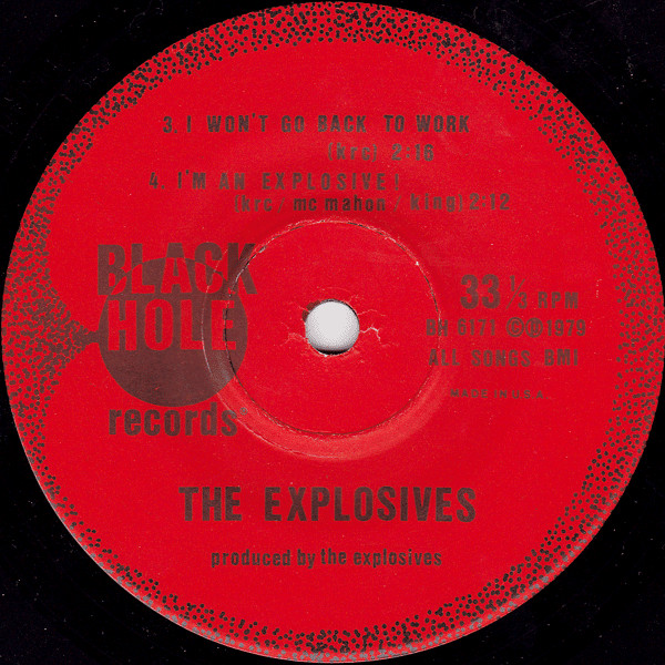 last ned album The Explosives - Explosives