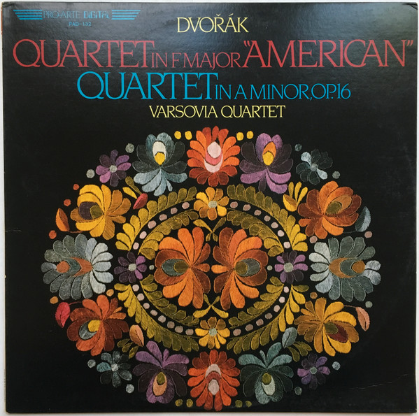 lataa albumi Varsovia Quartet, Dvořák - Quartet In F Major American Quartet In A Minor Op 16