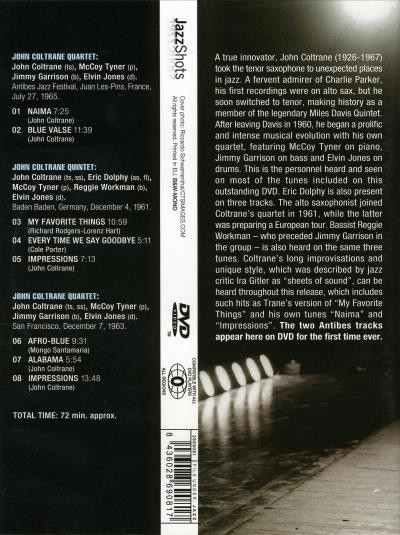 lataa albumi John Coltrane - AntibesBaden BadenSan Francisco