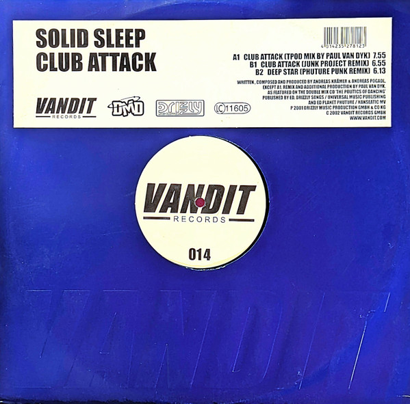 Solid Sleep – Club Attack (2002, Vinyl) - Discogs