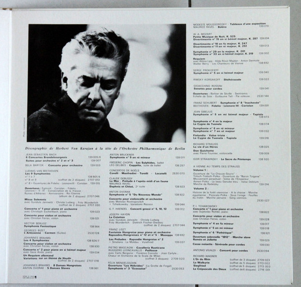 descargar álbum Liszt Smetana Orchestre Philharmonique de Berlin Direction Herbert von Karajan - Les Préludes Rhapsodie Hongroise N2 La Moldau Vysehrad