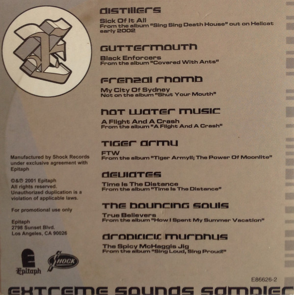 lataa albumi Various - Extreme Sounds Sampler