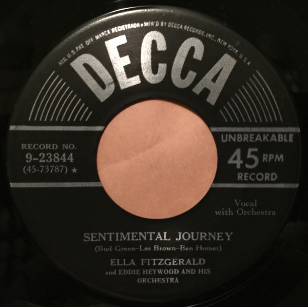 descargar álbum Ella Fitzgerald, Eddie Heywood And His Orchestra - Sentimental Journey Guilty