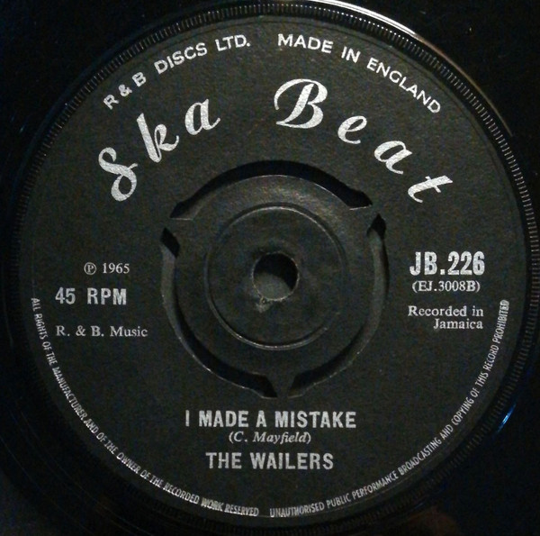 last ned album The Wailers The Soul Bro's - I Made A Mistake Train To Ska Ville