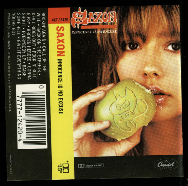 Saxon – Innocence Is No Excuse (2022, Digipak, CD) - Discogs
