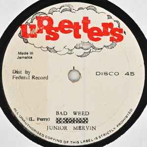 Junior Mervin – Bad Weed / Closer Together (1977, Vinyl) - Discogs