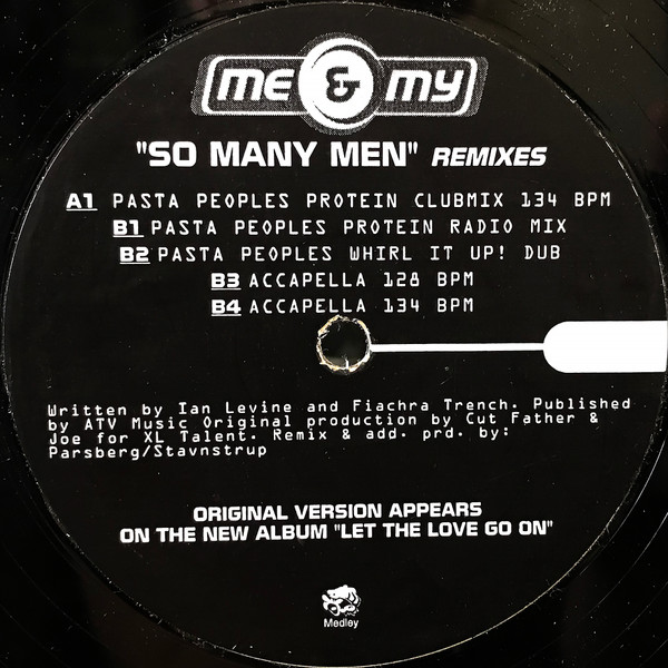 Me & My - So Many Men | Releases | Discogs