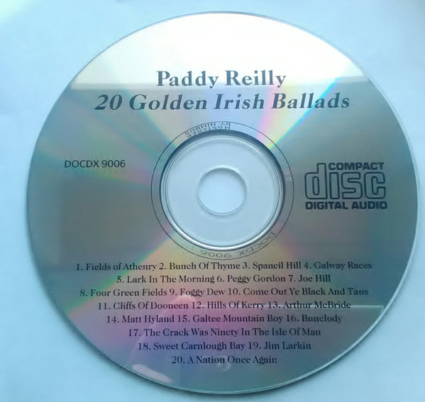 lataa albumi Paddy Reilly - 20 Golden Irish Ballads