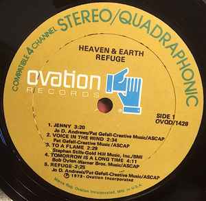 最高の Heaven & Earth REFUGE レコード 洋楽 - education.semel.ucla.edu