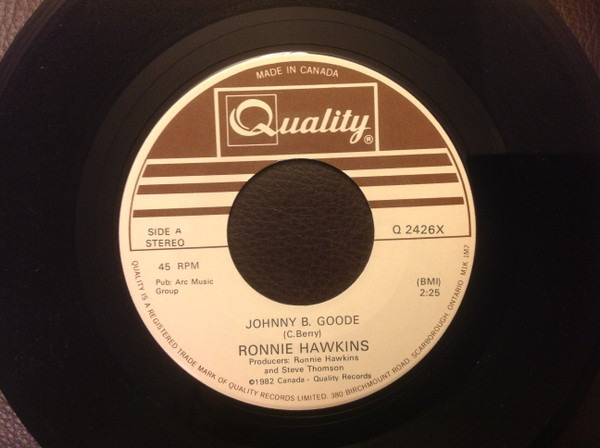last ned album Ronnie Hawkins - Johnny B Goode Wild Little Willie