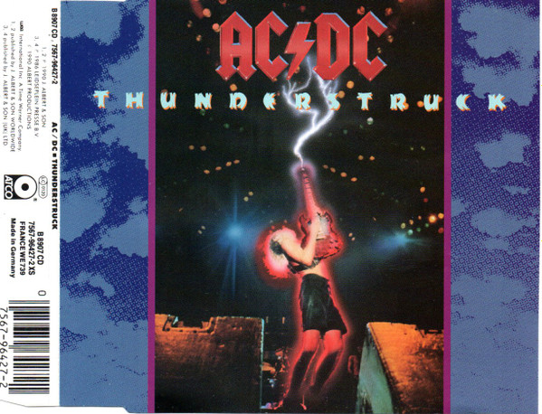 digital designer Comorama AC/DC – Thunderstruck (1990, CD) - Discogs