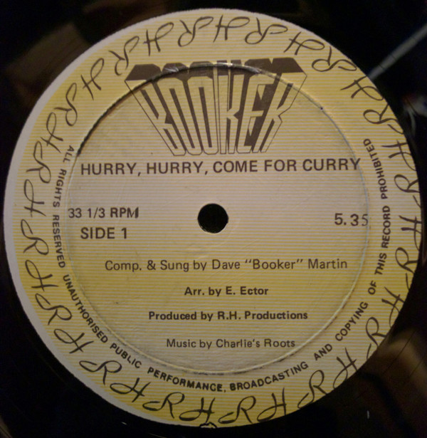 lataa albumi Dave Booker Martin - Hurry Hurry Come For Curry