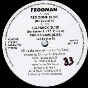 Frogman - Red Zone album cover