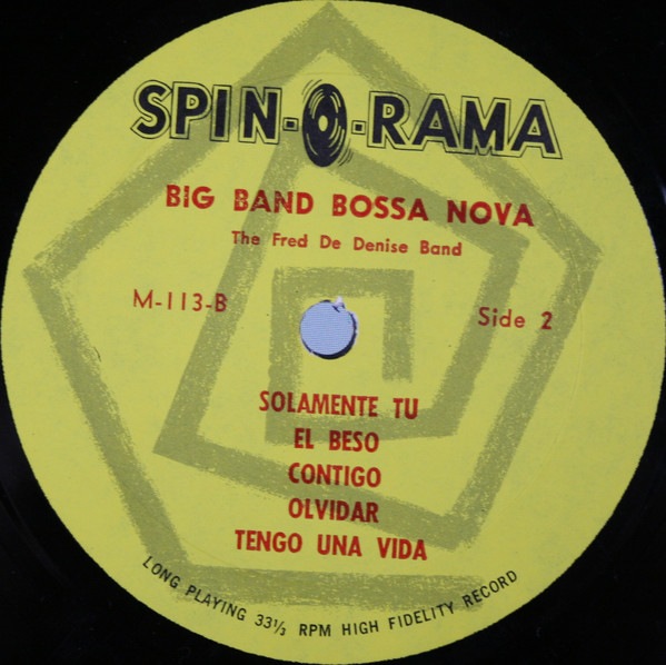 Album herunterladen Fred De Denise And His Orchestra - Big Band Bossa Nova
