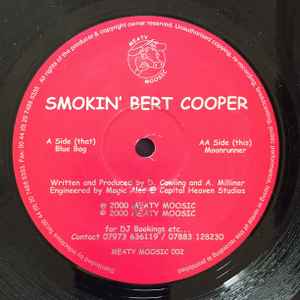 Smokin' Bert Cooper - Blue Bag / Moonrunner album cover