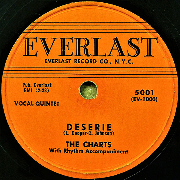 The Charts – Deserie / Zoop (1957, Shellac) - Discogs