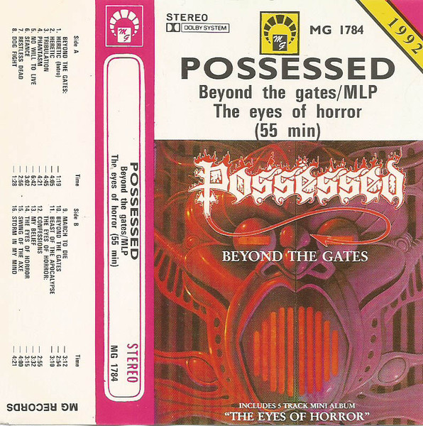 Possessed – Beyond The Gates / The Eyes Of Horror (1992 
