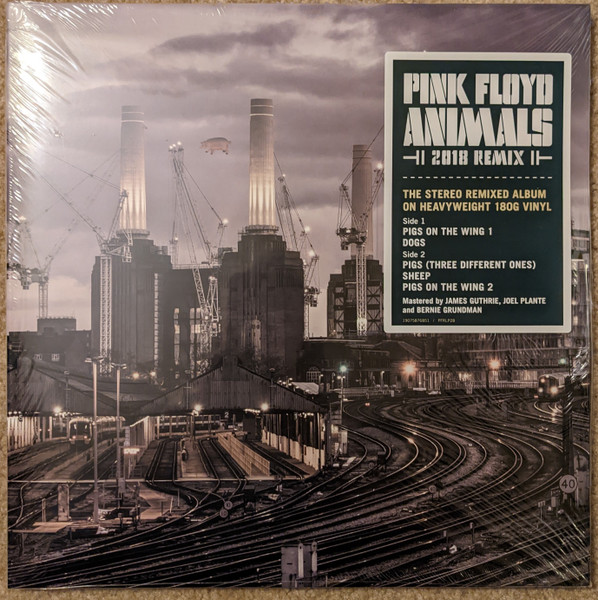Pink Floyd – Animals (2018 Remix) (2022, Gatefold, 180g, Vinyl) - Discogs