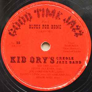 Kid Ory And His Creole Jazz Band - Blues For Home album cover