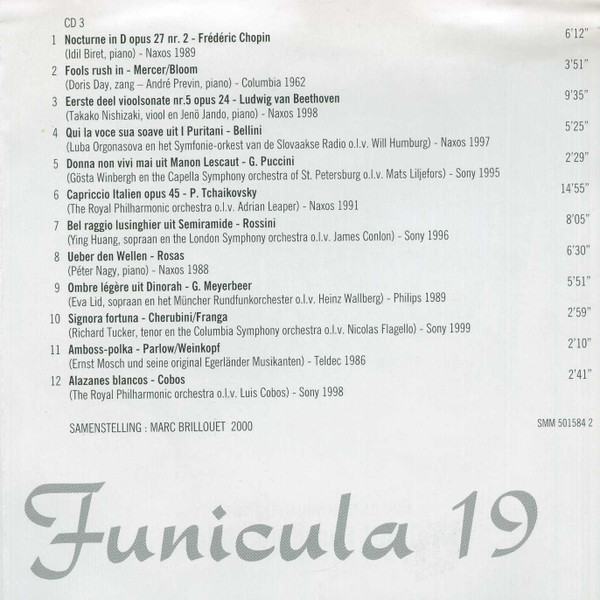 télécharger l'album Various - Funiculi Funicula 19