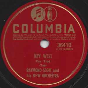 Raymond Scott And His Orchestra - Key West / On The Jersey Side album cover