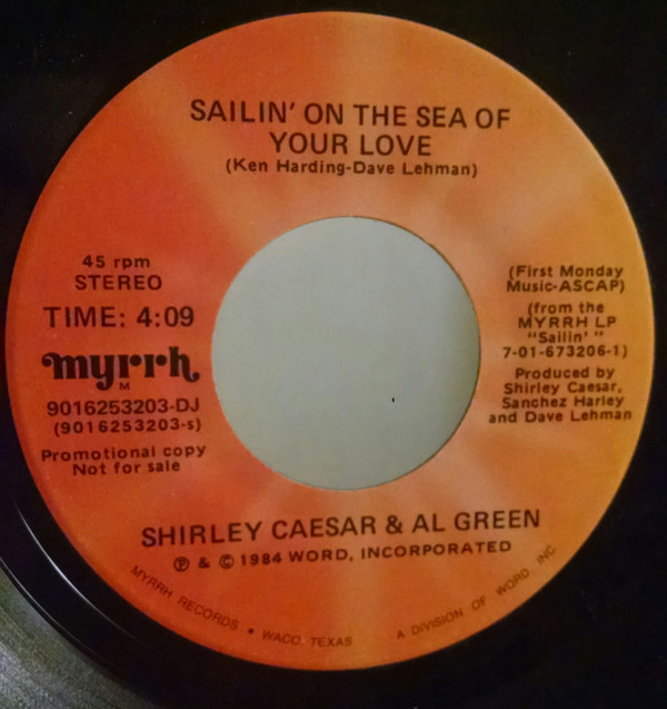 télécharger l'album Shirley Caesar & Al Green - Sailin On The Sea Of Your Love