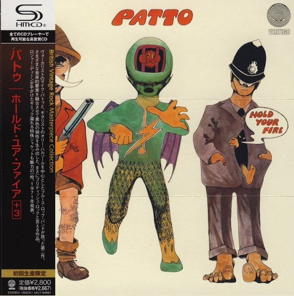 Patto – Hold Your Fire (2010, SHM-CD, Papersleeve, CD) - Discogs