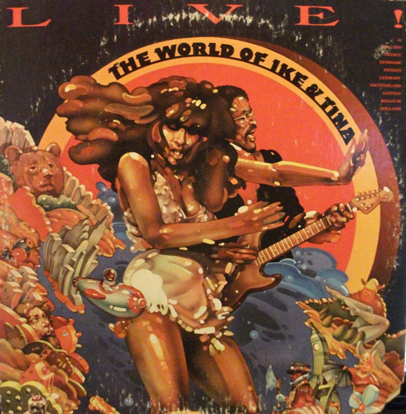 Ike & Tina Turner – The World Of Ike & Tina (1973, Gat, Vinyl