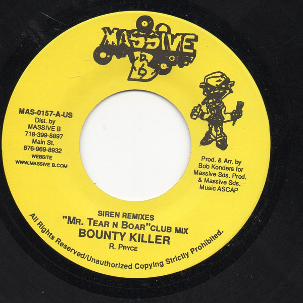 Bounty Killer – Mr. Tear N' Boar (1998, Vinyl) - Discogs