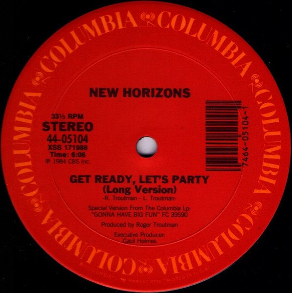 New Horizons Get Ready Let S Party 1984 Vinyl Discogs