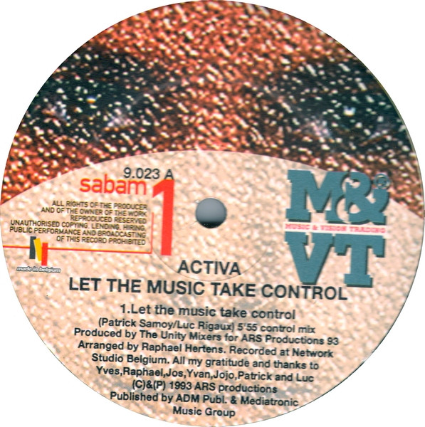 descargar álbum Activa - Let The Music Take Control