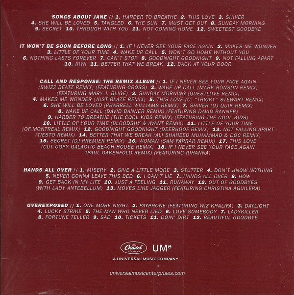 lataa albumi Maroon 5 - 5 Classic Albums