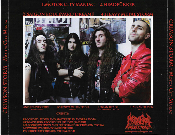 ladda ner album Crimson Storm - Motor City Maniac