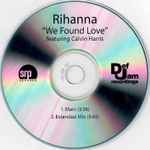 Cover of We Found Love, 2011, CDr
