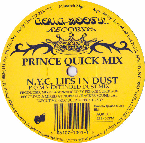 LPレコード　 PRINCE QUICK / CRACKER BEATS VOL.2