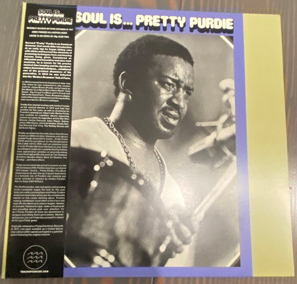 Bernard Purdie – Soul Is Pretty Purdie (2021, Clear, Vinyl 