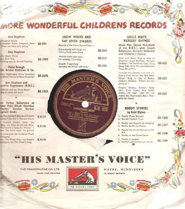 baixar álbum Ann Stephens With Orchestra Conducted By Clifford Greenwood - Buckingham Palace Christopher Robin