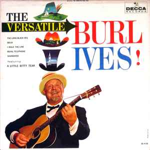 Burl Ives - The Versatile Burl Ives! album cover