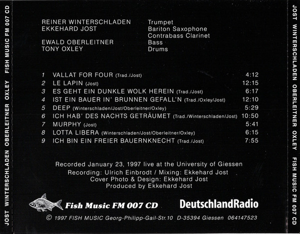 lataa albumi Ekkehard Jost, Reiner Winterschladen, Ewald Oberleitner, Tony Oxley - Deep