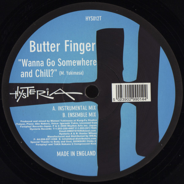 descargar álbum Butter Finger - Wanna Go Somewhere And Chill