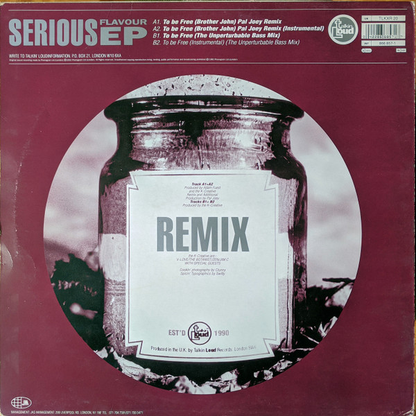 baixar álbum The KCreative - Serious Flavour EP Remix Pal Joey The K Creative Remixes