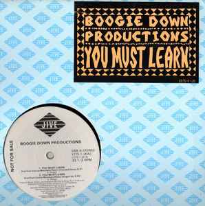 Boogie Down Productions – You Must Learn (1989, Vinyl) - Discogs