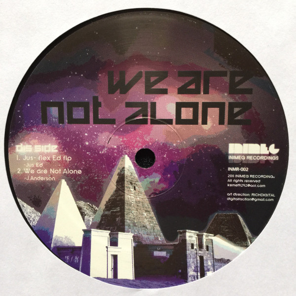 Joey Anderson , Jus-Ed - We Are Not Alone | Inimeg Recordings (INMR-002)